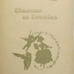 Couverture du livre Estimation du livre « chansons en Dentelles »