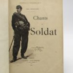 Couverture du livre Estimation du livre « chants du soldat »