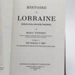 Couverture du livre Estimation du livre « histoire de Lorraine (Duché de Lorraine, duché de Bar, Trois-Évêchés) »