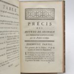 Couverture du livre Estimation du livre « précis des moyens de secourir les personnes empoisonnées par les poisons corrosifs »