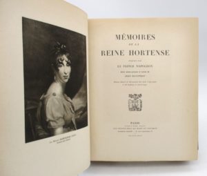 Estimation Histoire - Couverture du livre Estimation du livre « mémoires de la Reine Hortense publiés par le prince Napoléon »