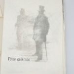 Couverture du livre Estimation du livre « fêtes galantes »