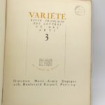 Couverture du livre Estimation du livre « variété »