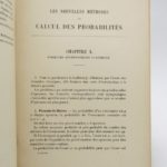 Couverture du livre Estimation du livre « les Nouvelles Méthodes du calcul des probabilités »