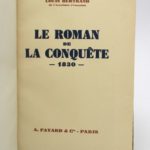 Couverture du livre Estimation du livre « le Roman de la conquête. 1830 »