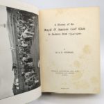 Couverture du livre Estimation du livre « a History of the Royal & Ancient Golf Club St Andrews from 1754-1900 »