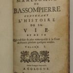 Couverture du livre Estimation du livre « mémoire du maréchal de Bassompierre contenant l’histoire de sa vie et de ce qui s’est fait de remarquable à la Cour de France pendant quelques années »