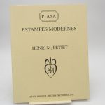 Couverture du livre Estimation du livre « ensemble de catalogues de la collection Henri M. Petiet »