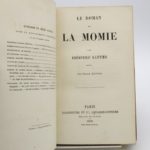 Couverture du livre Estimation du livre « le Roman de la momie »