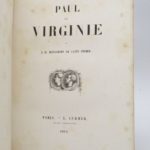 Couverture du livre Estimation du livre « paul et Virginie »