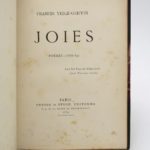 Couverture du livre Estimation du livre « joies. Poèmes (1888-1889) »