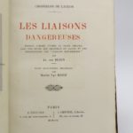 Couverture du livre Estimation du livre « les Liaisons dangereuses »