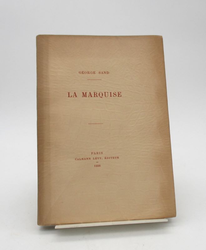 Couverture du livre Estimation du livre « la Marquise »