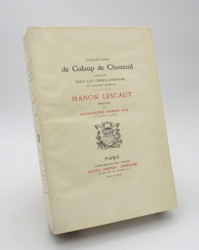 Couverture du livre Estimation du livre « histoire de Manon Lescaut et du Chevalier des Grieux »