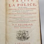 Couverture du livre Estimation du livre « traite de la police, où l’on trouvera l’histoire de son etablissement, les fonctions et les prerogatives de ses magistrats ; toutes les loix et tous les reglemens qui la concernent »