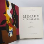 Couverture du livre Estimation du livre « minaux lithographe. 1948-1973 »