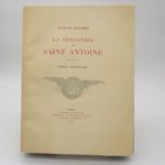 Couverture du livre Estimation du livre « la Tentation de Saint-Antoine »