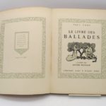 Couverture du livre Estimation du livre « le Livre des ballades »