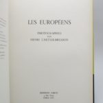 Couverture du livre Estimation du livre « les Européens »