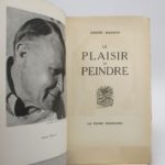 Couverture du livre Estimation du livre « le Plaisir de peindre »