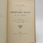 Couverture du livre Estimation du livre « les Parlementaires français au XVIe siècle »