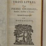 Couverture du livre Estimation du livre « de la sagesse »