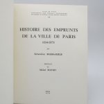 Couverture du livre Estimation du livre « histoire des emprunts de la ville de Paris (1814-1875) »