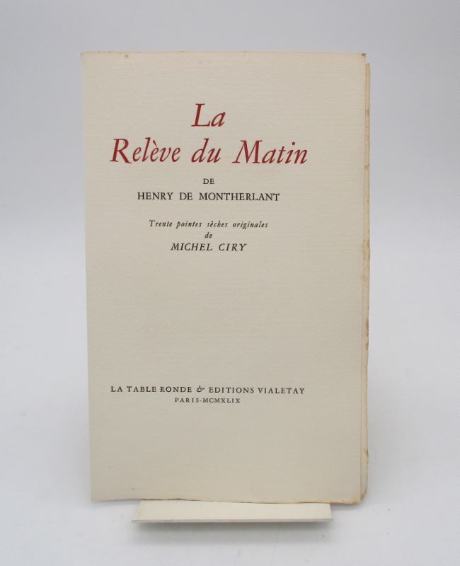 Couverture du livre Estimation du livre « la Relève du matin »