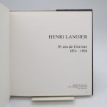 Couverture du livre Estimation du livre « henri Landier. 30 ans de gravures (1). Peintures 1972 à 1983 (2). Gravures de ténèbres (3). 7 expositions de peinture de Henri Landier (4). La Provence de Henri Landier (5). Henri Landier – Pierre Mac Orlan, les confidences de l’ombre (6). Henri Landier le peintre rebelle Tome I (7). Henri Landier le peintre des métamorphoses (8). »