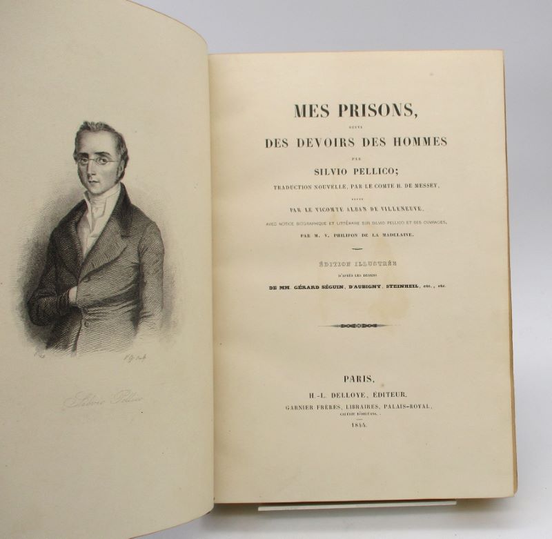 Couverture du livre Estimation du livre « mes Prisons suivi des devoirs des hommes »