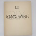 Couverture du livre Estimation du livre « les Dix Commandements »