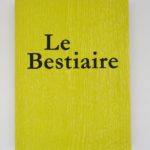 Couverture du livre Estimation du livre « le Bestiaire ou Cortège d’Orphée »