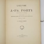 Couverture du livre Estimation du livre « l’Oeuvre de J.-Fr. Forty »