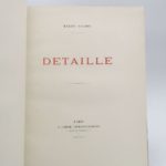 Couverture du livre Estimation du livre « detaille »