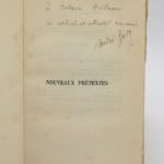 Couverture du livre Estimation du livre « nouveaux prétextes. Réflexions sur quelques points de littérature et de morale »