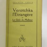 Couverture du livre Estimation du livre « verotchka l’Étrangère ou Le Goût du Malheur »