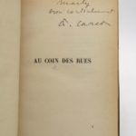 Couverture du livre Estimation du livre « au Coin des rues »