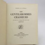 Couverture du livre Estimation du livre « les Gentilshommes chasseurs »