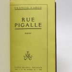 Couverture du livre Estimation du livre « rue Pigalle »