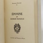 Couverture du livre Estimation du livre « Éponine »