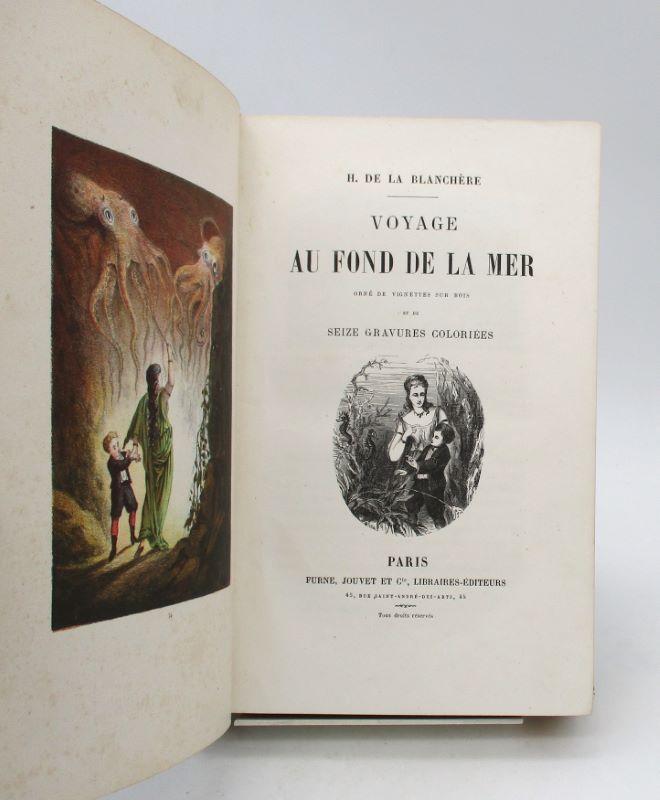 Couverture du livre Estimation du livre « voyage au fond de la mer »