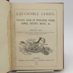 Couverture du livre Estimation du livre « laughable Lyrics. A Fourth book of nonsense poems, songs, botany, music &c »