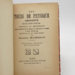 Couverture du livre Estimation du livre « les Tours de physique amusante des plus célèbres professeurs anciens et modernes »