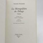 Couverture du livre Estimation du livre « la Montgolfière du Déluge. Poèmes précédés d’une Lettre à l’astrologue suivis de À cela près »