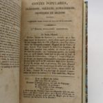 Couverture du livre Estimation du livre « contes populaires, traditions, croyances superstitieuses, proverbes et dictons applicables à des villes et villages de la Lorraine »