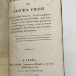 Couverture du livre Estimation du livre « proverbiana ou Recueil choisi de proverbes français, et des manières de s’exprimer proverbiales, avec leur origine, et les explications propres à en développer le sens; semé de traits historiques et littéraires, aussi curieux qu’instructifs et amusans »
