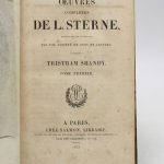 Couverture du livre Estimation du livre « oeuvres complètes de L.Sterne »