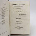 Couverture du livre Estimation du livre « l’Empire chinois »