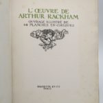 Couverture du livre Estimation du livre « l’Oeuvre de Arthur Rackham »