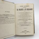Couverture du livre Estimation du livre « guide classique du voyageur en France & en Belgique »